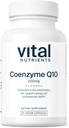 Vital Nutrients CoQ10 200 mg | Vegan Supplement | CoEnzyme Q10 to Support Heart Health and Energy Levels* | Gluten, Süt ve Soy Free | Non-GMO | 60 Capsules