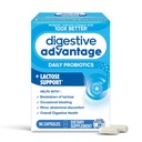 Digestive Advantage Lactose Savunma Kapsülleri (96 Bir Kutuda Kont), Digestive Upset'e karşı Breaks Down Lactose'ye yardım eder ve Digestive and Immune Health, CFUsFU