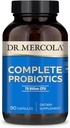 Dr. Mercola Complete Probiotics - 90 Servings-Daily Probiotic Supplement - 70 Billion CFU - Acid & Bile Resistant - Προάγει την Πειθαρχική Υγεία και Υποστηρίζει το ανοσοποιητικό σύστημα
