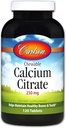 Carlson Chewable Calcium Citrate 250 mg, Vanilla, 120 Tablets
