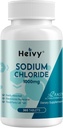 Heivy sodyum Chloride Tabletleri 1000 mg - Pure Salt Tabletler, 365 Tabletler, sodyum Chloride, Non-GMO - Elektrolyte Balance and Hydration Support, Electrolytes Replenisher Hydration Drink