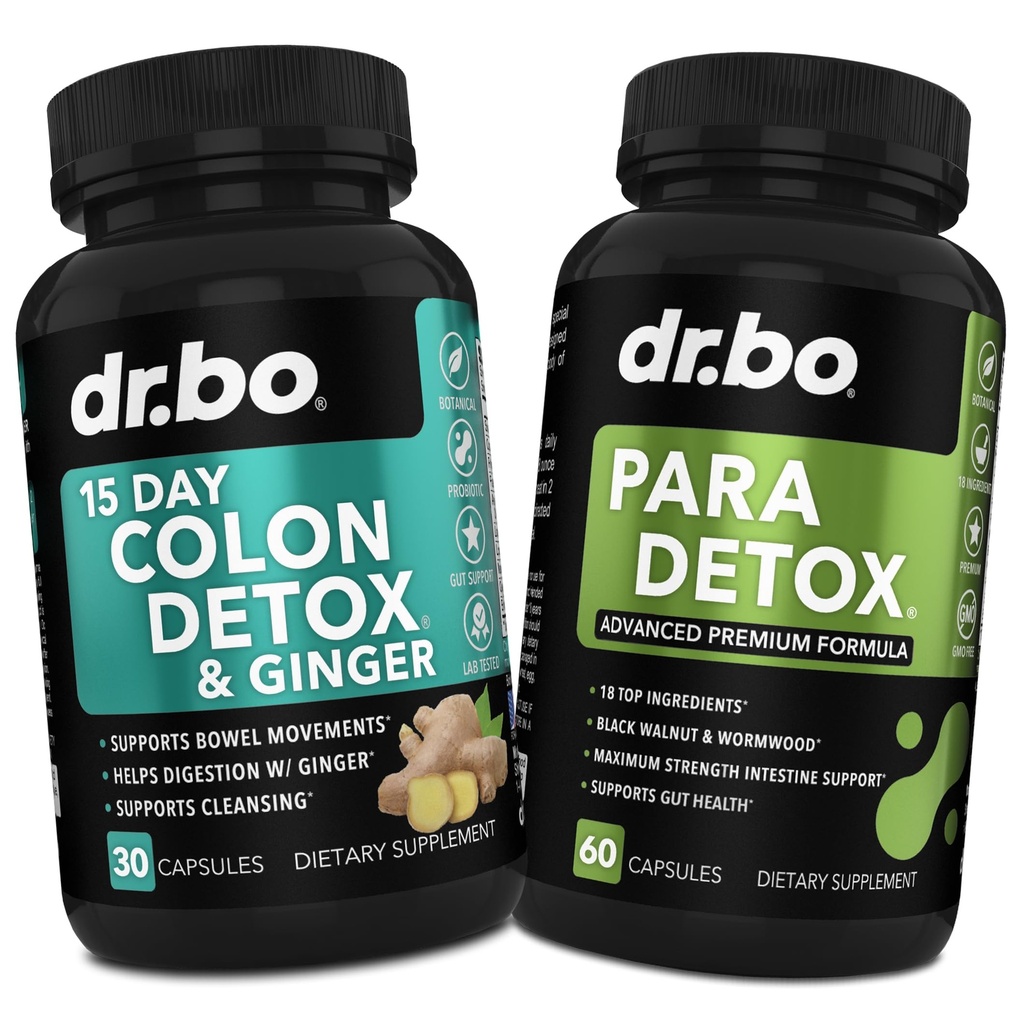 Cleanser Colon Detox & Intestinal Supplement - 15 Ημέρα Colon Cleanse χάπια με Ginger, Wormwood, Black Walnut, Cloves Complex - Bowel Movement Συμπληρώματα για Stomach Bloating Gut Loss Υποστήριξη