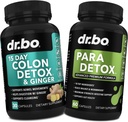 Kolon Cleanser Detox & Intestinal Supplement - 15 Gün Koloni Ginger, Wormwood, Black Walnut, Cloves Kompleksi - Bowel Hareketi Stomach Bloating Gut Don Support için Tamamlar
