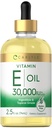 Carlyle Vitamin E Oil | 30.000 IU | 2.5 fl oz | Ingestible & Topical Grade | Moisturing for Skin | Vegetarian, Non-GMO, Gluten Free Supplement Supplement