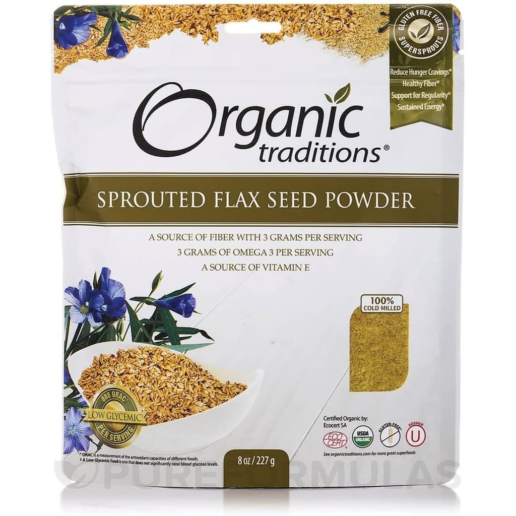 Sprod Flax Altın Organik Gelenekler 8 oz Bag