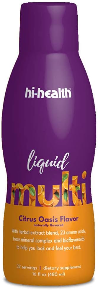 Υγρή πολυβιταμίνη Hi-Health, Citrus Oasis Flavor, 16 fl oz