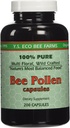 Y.S. ECO Bee Farms% 100 Pure Bee Pollen 1000 mg- 200 Capsules
