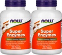 Şimdi Gıdalar Super Enzymes, 180 Tablet (180 Tabs X 2)