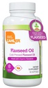 Zahler Organik Flaxseed Oil - 1000 mg Softgels - Organik Omega 3 ALA Supplement - Kosher Non-GMO Gluten Free Vegetarian-Friendly Flaxseed (90)