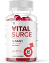 Vital Vita Cerrahları Gelişmiş Ekstra Güçlü Formula Gummy Mens Detox Vitamin Supplement - Vitalsurge Gomitas Vita-Surge All Natural Malzemeler Gummys (60 Gummies)