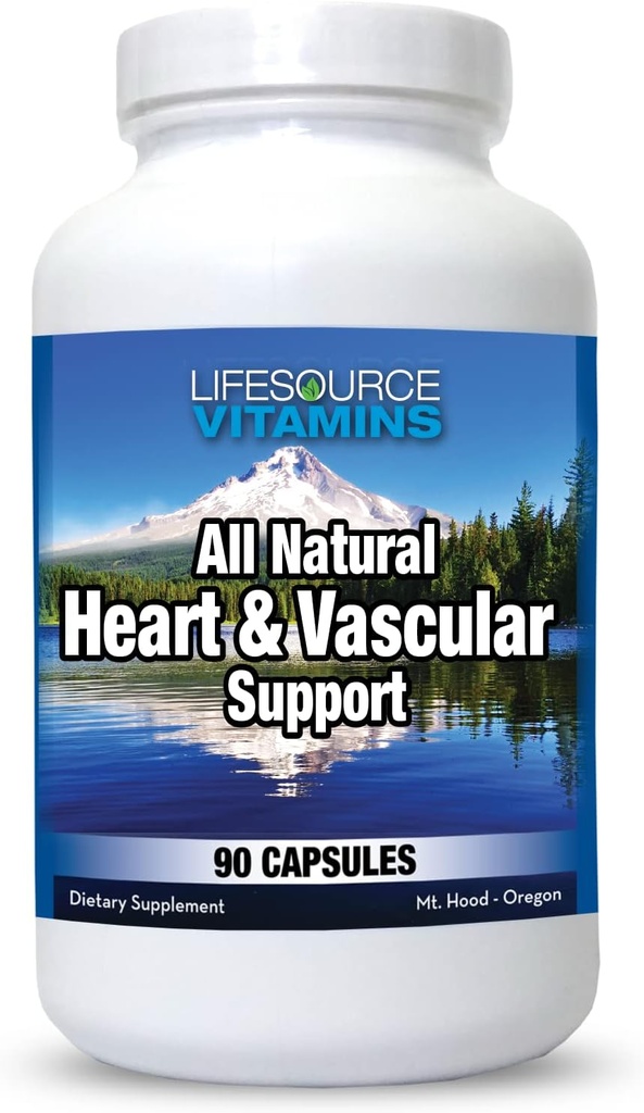 Life Source Vitamins Heart and Vascular Support 90 Capsules