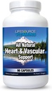Life Source Vitamins Heart and Vascular Support 90 Capsules