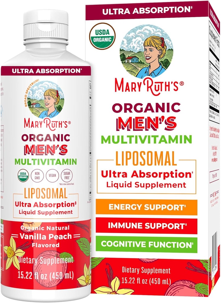 MaryRuth Organics Πολυβιταμίνη για τους άνδρες 