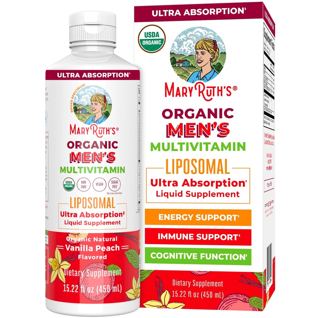 MaryRuth Organics Πολυβιταμίνη για τους άνδρες 