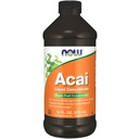 NOW Συμπληρώματα, Acai Liquid, Υποστηρίζει υγιή ανοσοποιητικό σύστημα Ανταπόκριση *, Super συμπύκνωμα φρούτων, 16-Ounce