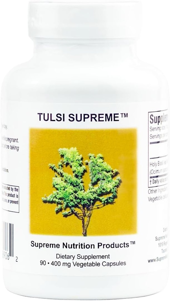 Supreme Nutrition Tulsi Supreme – Holy Basil Capsules - 90 Vegetarian Capsules