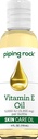 Piping Rock Vitamin E Oil | 5000 IU | 4 fl oz | Skin, Face, Hair, & Nails | Nourishing Supplement Supplement