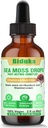 İrlandalı Deniz Moss Siyah Tohumlar Petrol, Bladderwrack, Burdock Root, C ve çinko, Multimineral Drops Seamoss Supplement for Immune, Ortak, Digestion, Aging Support