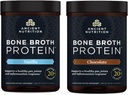 Eski Beslenme Kemik Broth Protein Toz, Vanilla, 20 Hizmet + Bone Broth Protein Toz, Çikolata, 20 Hizmet
