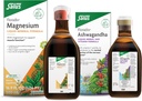 Floradix by Salus Magnesium (16.9 oz) & Ashwagandha Liquid (8.5 oz) Bundle - Μαγνήσιο για την υποστήριξη των οστών, Digestive Health & More* - Ashwagandha, Βιταμίνη C, Βιταμίνη B12 & More for Stress Support*