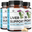 Liver Cleanse & Tamir Formula - Herbal Liver Support Supplement with Milk Thistle Dandelion Root Turmeric, Artichoke Extract for Liver Health - 180