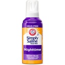ARM & HAMMER Απλά αλατισμένο νύχτα χωρίς ναρκωτικά για Nasνική συμφόρηση τη νύχτα, επιπλέον δύναμη, ηρεμώντας ευκάλυπτος, ασφαλές στη χρήση με Rx και εξωχρηματιστηριακά, για ενήλικες και παιδιά ηλικίας 2+, 4,6 oz (129 g)