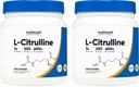 Nutricost Pure L-Citrulline (Βάση) Σκόνη (600 γραμμάρια) (2 φιάλες)