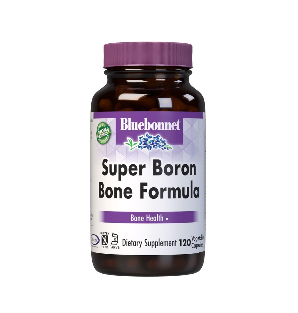 BlueBonnet Super Boron Φόρμουλα οστών χορτοφαγικές κάψουλες, 120 κόμης