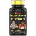 Fadogia Agrestis & Tongkat Ali Supplement: 1500 mg - 120 Capsules | 750 mg Her bir Tongkat Ali (Longjack) & Fadogia | Ultra-Potent Formula for Sports Nutrition, Athletic Performance, & Muscles*