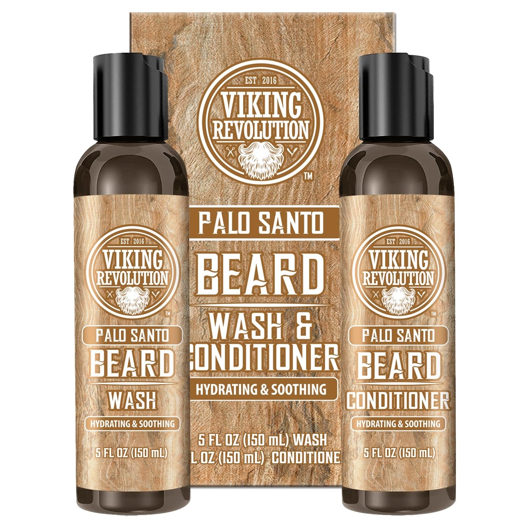 Viking Devrimi, Argan Oil ve Jojoba Oil ile Erkekler için Ayırma ve Ayıd Care Beard Spuan ve Identity Root (5oz, Palo Santo) ile Ayırt Edildi.