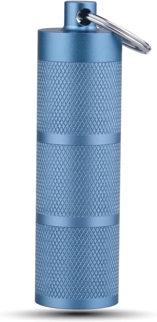 Fitness Pill Holder - Compact, Portatif ve Güvenli Pill Box 3 Karşılaştırmalı - Pocket-Sized Pill Case and Container for Daily Drug on The Go, Blue, Blue Pill Box