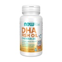 Şimdi Gıdalar Tamamlıyor, DHA Çocuklar 100 mg, Beyin Sağlığını Destekliyor*, Meyve Flavor, 60 Chewable Softgels, paketleme değişebilir