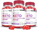 Justified Laboratories (3 Pack Premier Keto ACV Gummies Advanced Kilo Kayıp Extreme 2000MG Premier Formulated with Pomegranate Beet Juice B12 Vegan Non GMO 180 Gummys