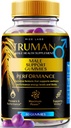 Laboratuvarları Truman Gummies, Gerçek Erkekler için Truman Erkek Gummies, Trueman Plus Performansı, Tüm Doğal Premium Supplement Enerji ve Stamina, Resmi Formula (60 Gummies)