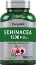 Κάψουλες εκχύλισμα Echinacea Piping Rock 1300mg 