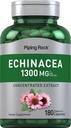 Κάψουλες εκχύλισμα Echinacea Piping Rock 1300mg 