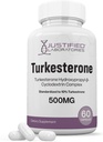 Sadece laboratuvarlar Turkesterone 500 mg% 10 Standartlaştırılmış Doğal Olarak Stamina Endurance Strength 60 Capsules