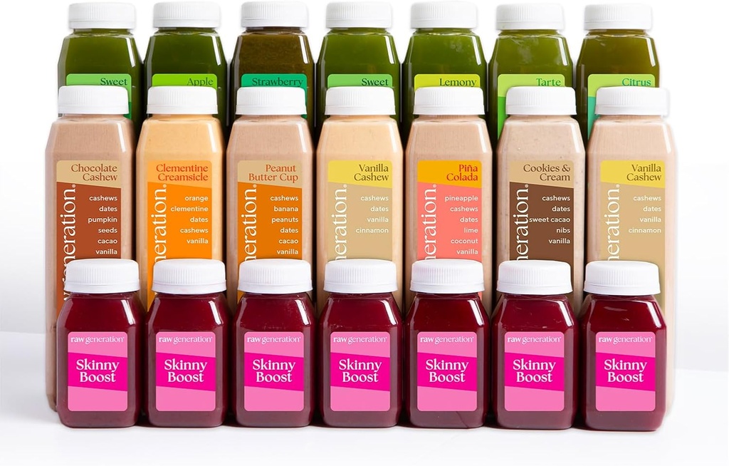 Raw Generation 7Day Bakım Programı - Post-Cleanse Kilo Yönetim Sistemi | Doğal Gut Detox | Temiz Sonuçlar için Sürdürülebilir Destek | Digestion & Eliminate Bloating Digestion & Eliminate Bloating