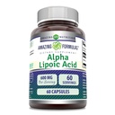 Amazing Formulas Alpha Lipoic Acid | 600 Mg Per | Capsules | Non-GMO | Gluten Free | Made in USA (1 Pack | Count 60)