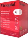 Vivioptal Active, 90 Softgels, BTC & Omega 3, Multivitamin & Multimineral, Gluten Free, Alman Formula