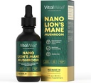 Nano Lion's Mane Mushroom Tincture - Hızlı ve en büyük Abhidrasyon Beyin & Immune Support Natural Memory, Focus & Clarity