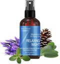 Yedi Minerals Relaxing Night Magnezyum Spray, Essential Oils (Cedarwood, Lavendar, Sweet Marjoram ve Clary Sage) 4 fl ozzz