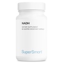 Supersmart - NADH 5 mg per Day (Redüklenmiş Nicotinamid Adenine Dinüotid) - NADH Supplement - Energy Pills | Non-GMO & Gluten Free - 60 Gecikmiş Yayın Kapsülleri