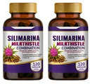 Silimarina Milk Thittle Συνδυασμός, 2 Pack, 240caps.