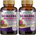 Silimarina Milk Thittle Συνδυασμός, 2 Pack, 240caps.