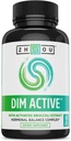Zhou DIM Active - συμπλήρωμα DIM, ισορροπία ορμονών για γυναίκες & άνδρες, Ορμονική υποστήριξη με 250mg Diindolylmethane - 60 κάψουλες Vegan