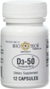 Bio-Tech Pharmacal Vitamin D3 (D3-50 50k IU, 12 Kont)
