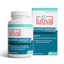 Szio+ Utiva Bladder Health - Overactive Bladder ve Lower Urinary Tract Health - Klinik olarak Frekans ve Urgency - 60 Capsules
