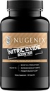 Nugenix Nitric Oxide Booster Supplement - Νιτρική ροή οξειδίων, L-αργινίνη, L-Citrulline, Pine Bark Extract - αγγειοδιασταλτικό - 100 κάψουλες