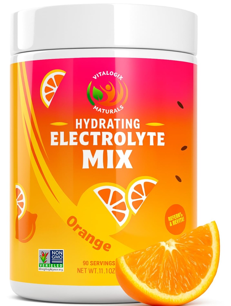 Elektrolyte Toz – Zero Sugar Hydration Mix | 90 hizmet | DW, Vegan, Gluten-Free | Natural Electrolytes for Muscle Recovery, Energy & Cramp Support | for Women, Runners, Athletes